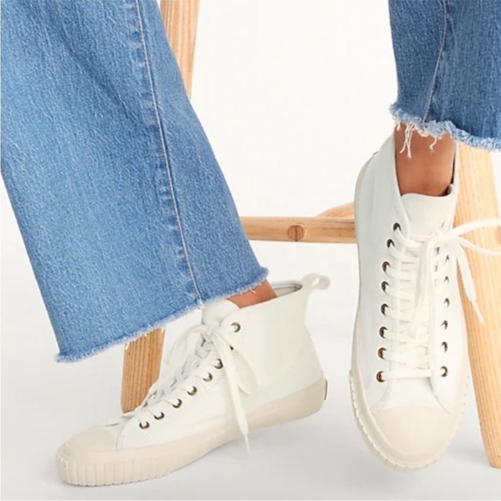 “J. CREW” High-Top Canvas Sneakers